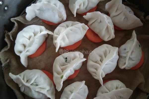 水晶菠菜虾饺的做法图解8