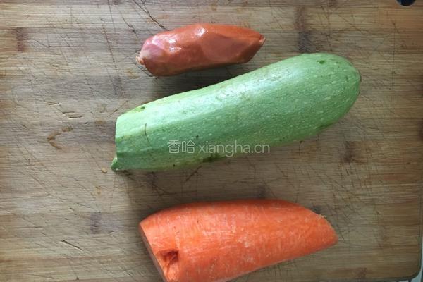 西葫芦鸡蛋饼的做法图解1