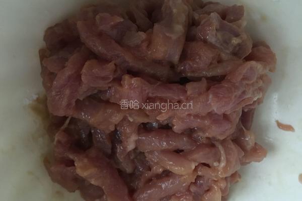 莴笋肉丝的做法图解4