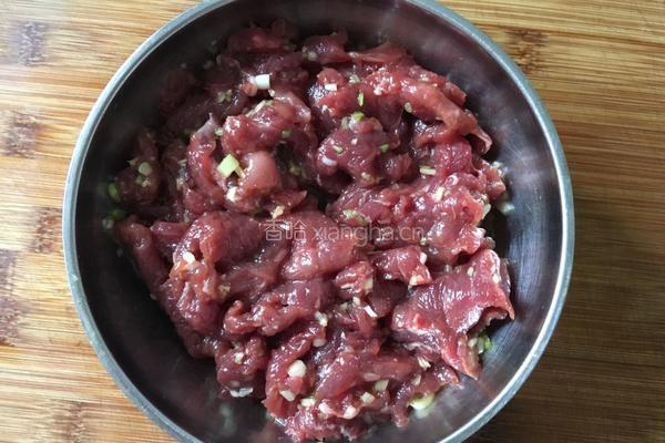芸豆炒肉的做法图解3