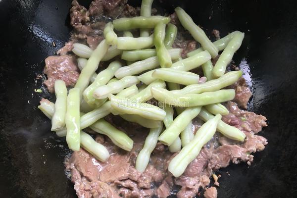 芸豆炒肉的做法图解9