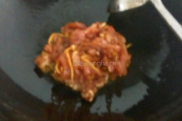 肉丝菠菜的做法图解13