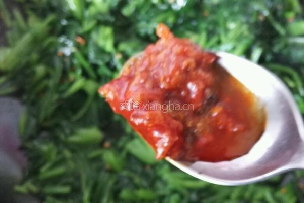 小酱炒菠菜的做法图解9