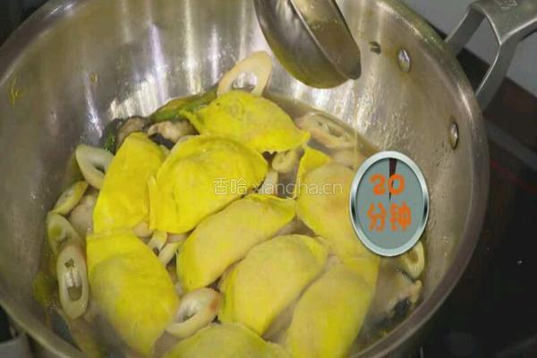 金饺香焖鸭嘴鱼 CCTV7食尚大转盘的做法图解12