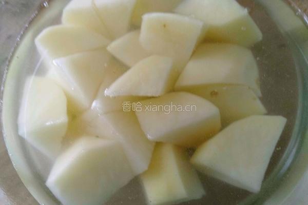 豆角烀饼的做法图解3