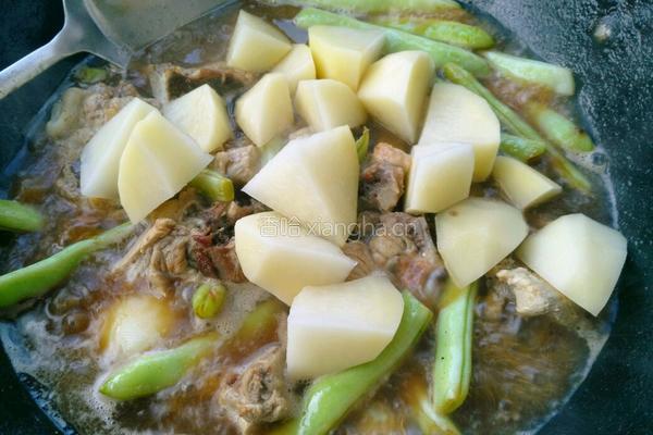 豆角烀饼的做法图解12