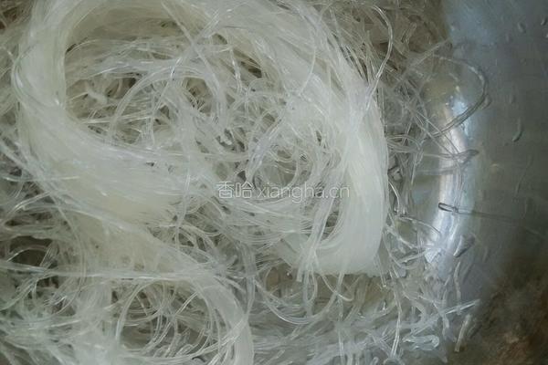 肉末粉丝小白莱的做法图解6