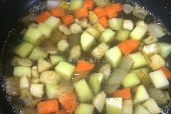 咖喱鸡肉饭的做法图解8