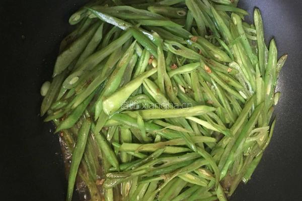 豆角丝炒肉丝的做法图解10