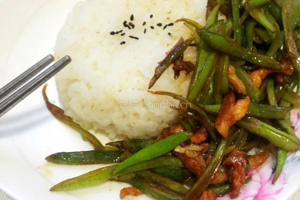 豆角丝炒肉丝的做法图解16