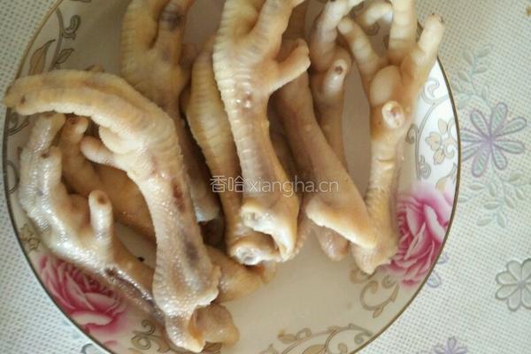 酱鸡爪的做法图解4