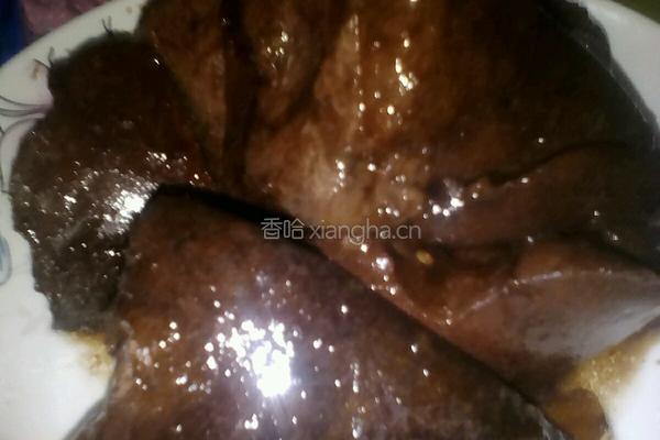 凉拌猪肝 的做法图解1