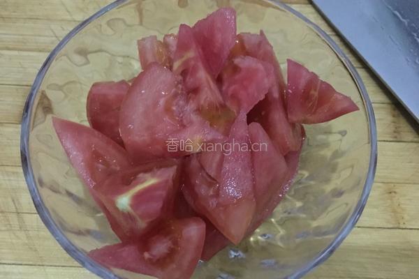 番茄肉末豆腐的做法图解2