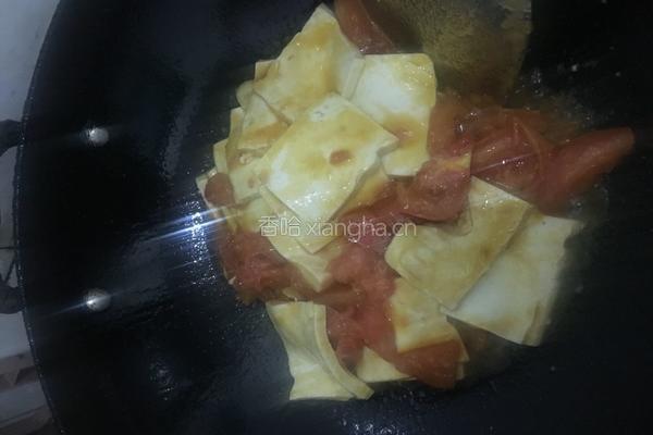 番茄肉末豆腐的做法图解9