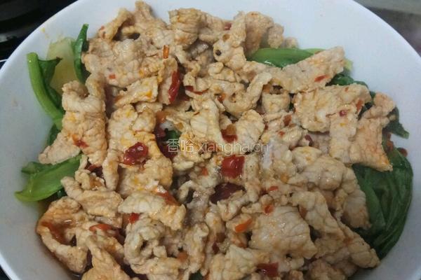 家常水煮肉片的做法图解13