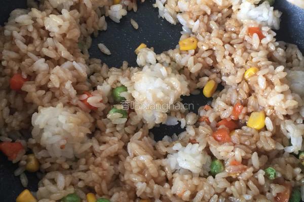 萌萌哒波点蛋包饭的做法图解6