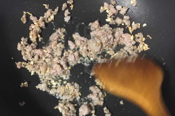 蒜薹肉末的做法图解4