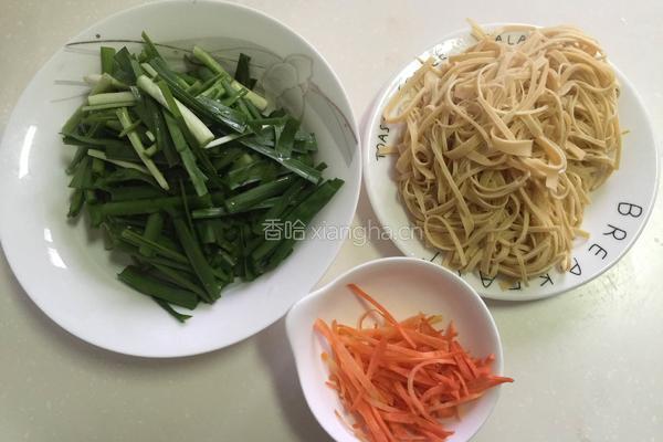 炒三丝的做法图解3