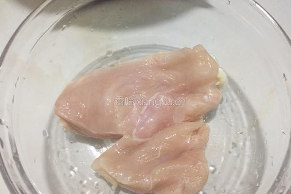 香脆烤鸡柳的做法图解1