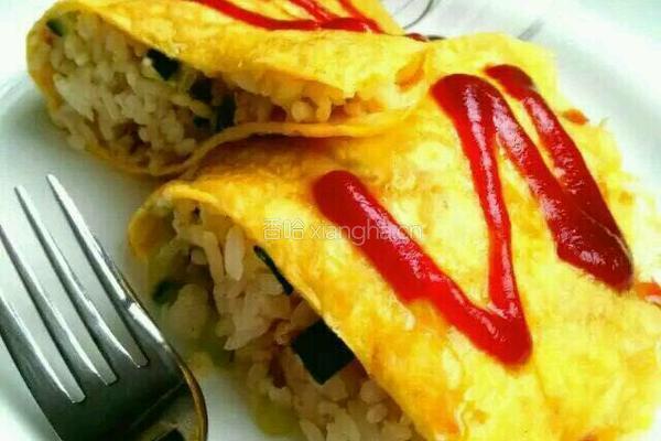 万人迷爆款茄汁蛋包饭的做法图解5
