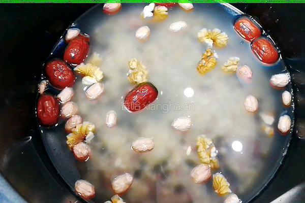 杂粮养生粥的做法图解4
