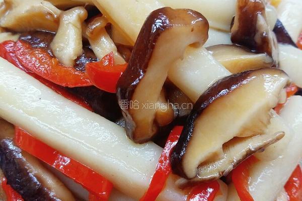 香菇炒年糕的做法图解7