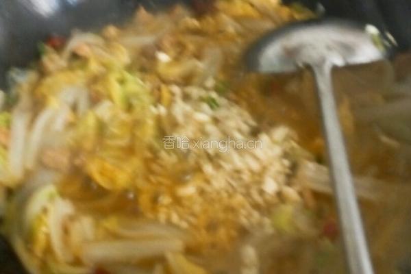 肉沫蒜蓉白菜的做法图解15