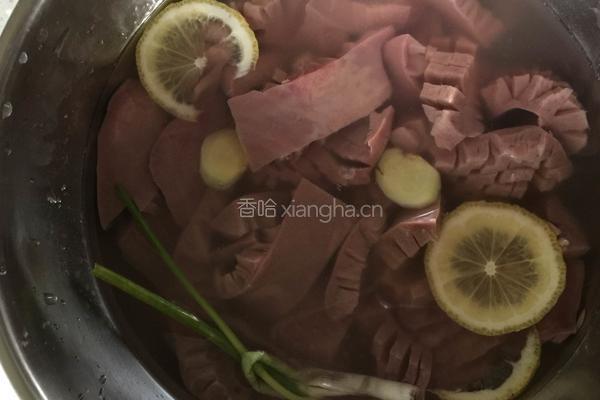 水煮腰花的做法图解3
