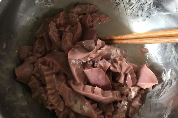 水煮腰花的做法图解4