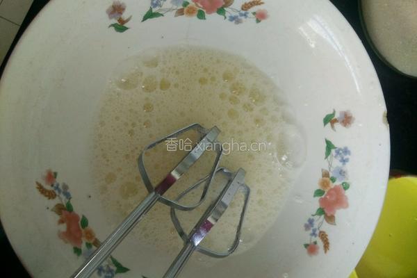 抹茶蛋糕的做法图解4