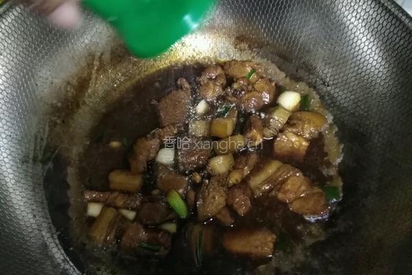 长豆角烧肉的做法图解3
