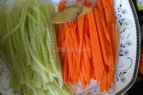 三丝牛肉的做法图解3