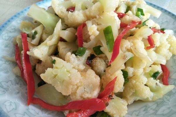 清炒花菜的做法图解8