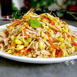 黄豆芽炒肉丝的做法[图]