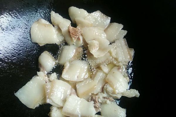 苦瓜炒家常肉的做法图解4