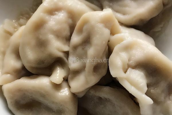 羊肉萝卜饺子的做法图解6