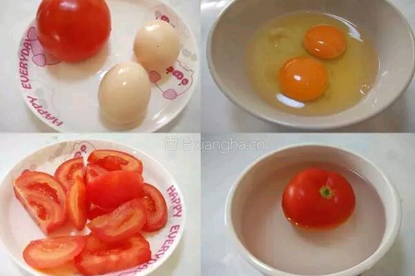 番茄炒蛋的做法图解1