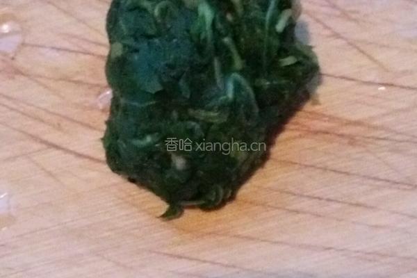 凉拌苦苦菜的做法图解3