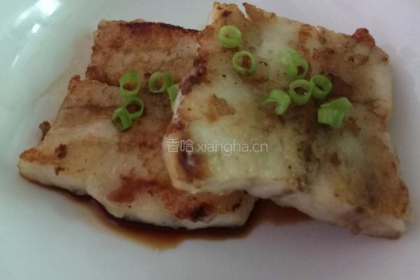 老屋私房菜香煎狭鳕鱼块的做法图解5