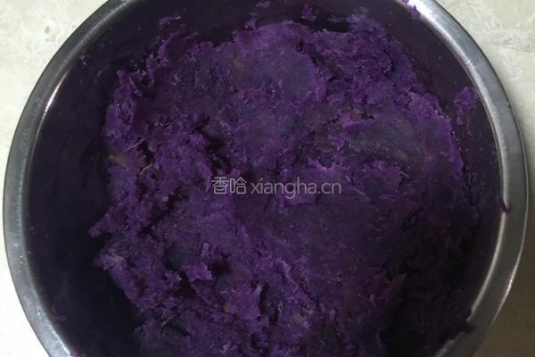 自制紫薯芋圆的做法图解1