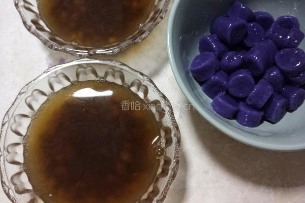 红糖水芋圆的做法图解5
