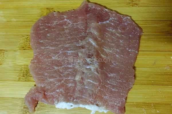 猪肉糯米卷的做法图解4