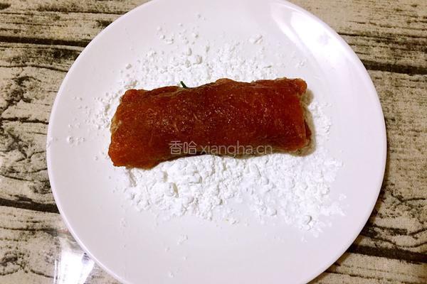 猪肉糯米卷的做法图解12