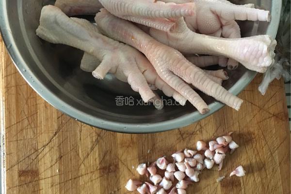 韩式酱鸡爪！的做法图解1