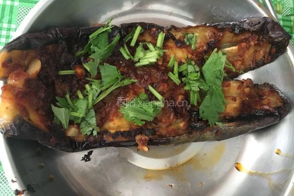 锡纸茄子（电饼档板）的做法图解10