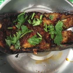 锡纸茄子（电饼档板）的做法[图]