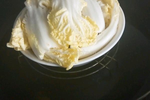 走油白菜扣肉的做法图解18
