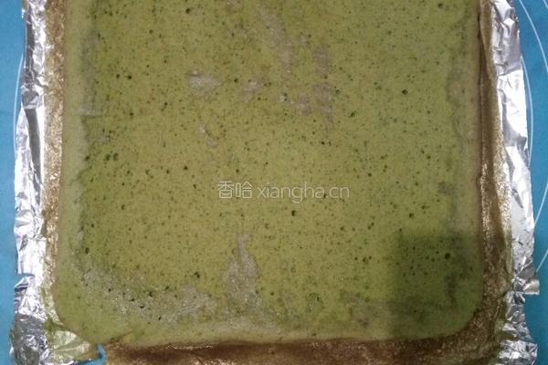 抹茶蛋糕卷的做法图解18