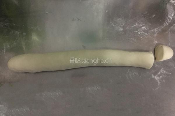 牛奶菊花馒头的做法图解6