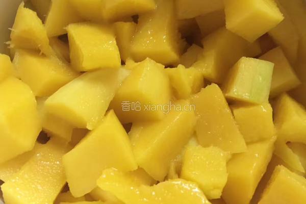 芒果葡萄西米露的做法图解1